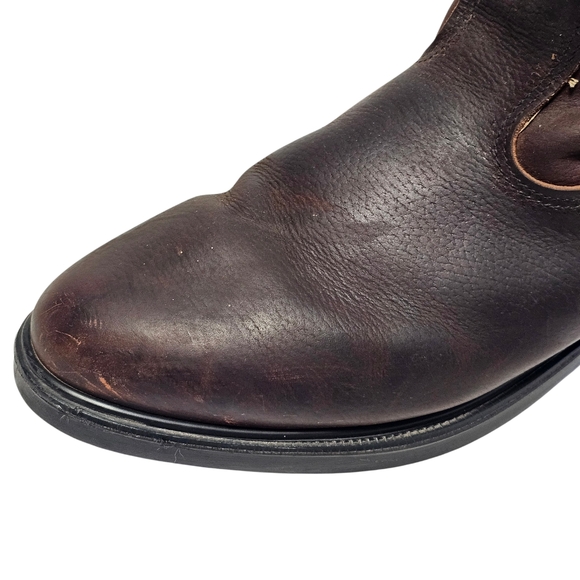 Red Wing Mens Size 13 EE Wide 1159 Pecos Brown Leather Super Sole Work Boots USA - Picture 5 of 15